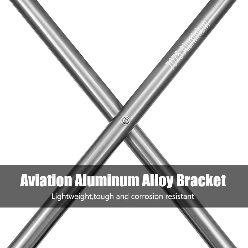 Outdoor Aluminium Alloy Folding Picnic Stool Ultralight