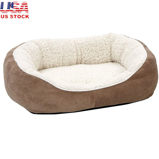 Ultra Soft Fleece Pet Bed For Small Dogs And Cats Cozy
