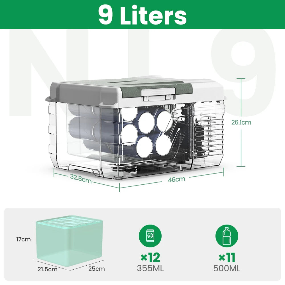 Alpicool NL9 Portable Car Refrigerator for Camping