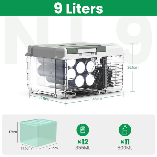 Alpicool NL9 Portable Car Refrigerator for Camping