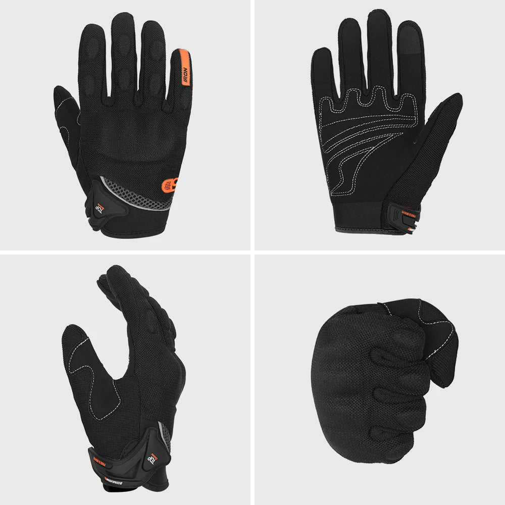 Herobiker CN Motorcycle Gloves Full Finger Breathable Pro
