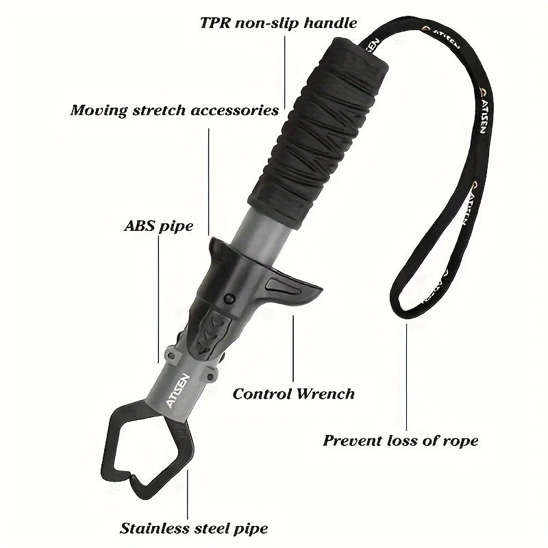 Two Piece Stainless Steel Fishing Pliers Easy Fish Control