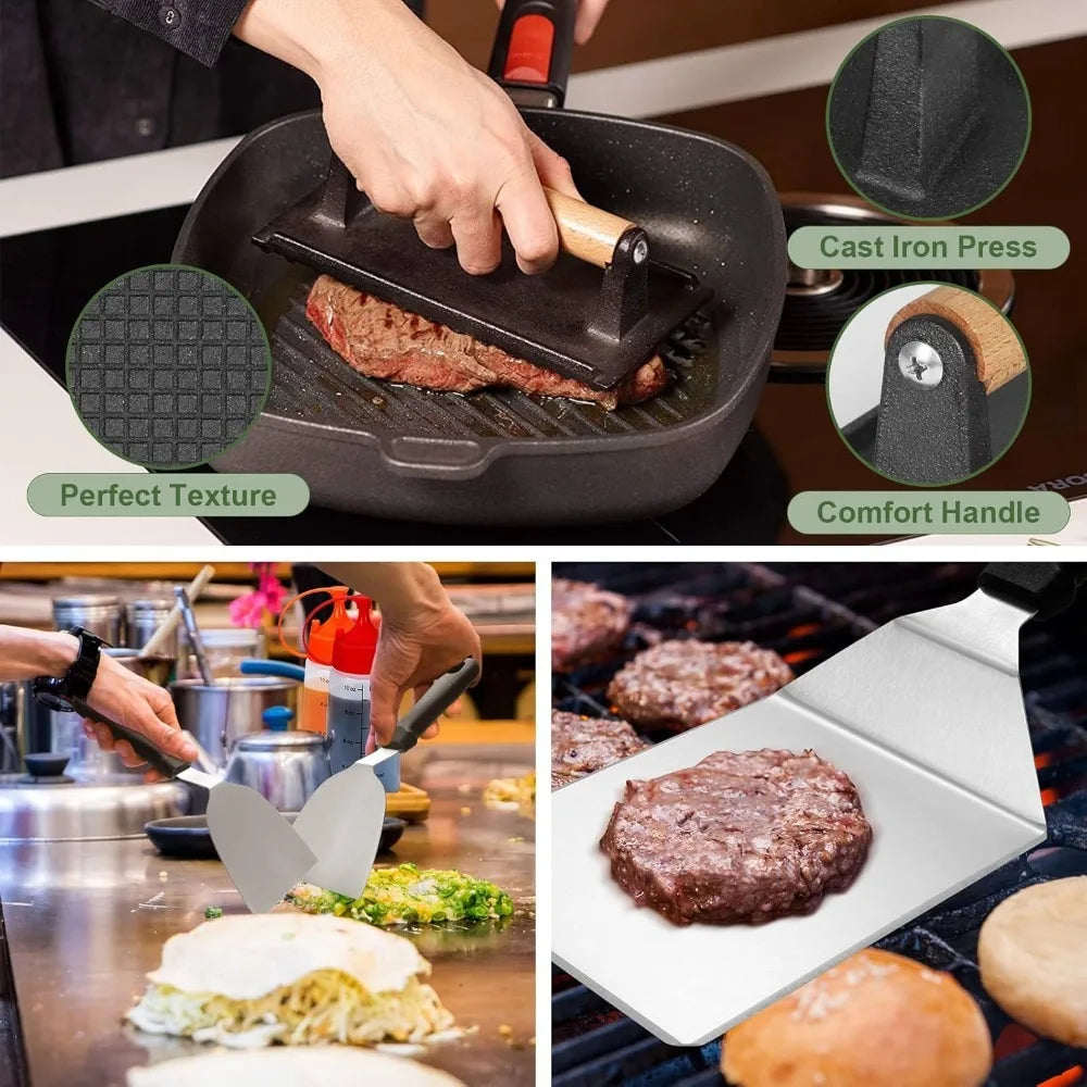 Fujian Griddle Accessories Kit For Blackstone And Camp Chef